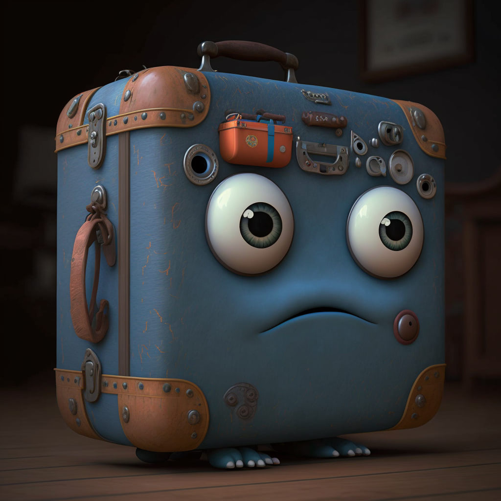 suitcase Pixar