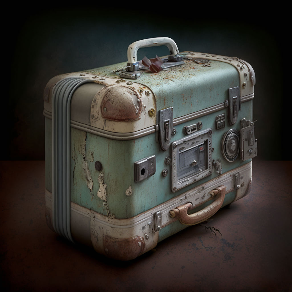 suitcase Shabby